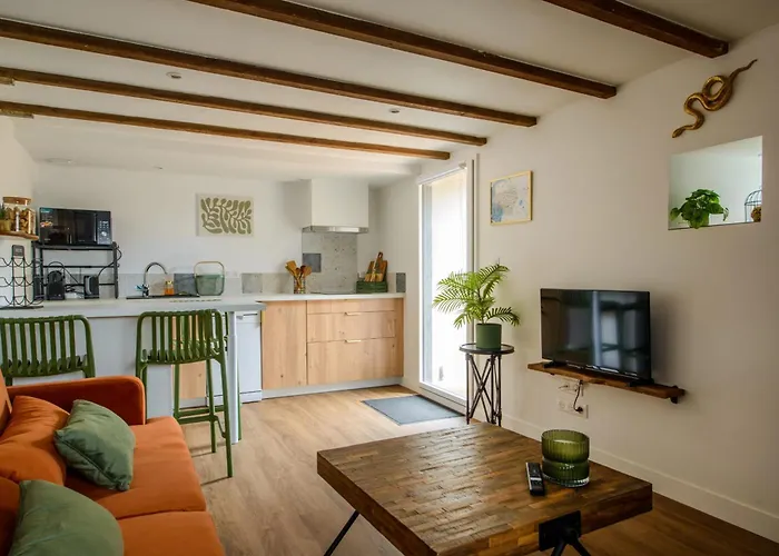 Ferienhaus L'orka - 15mn Aeroport Nantes - Wifi Saint-Léger-les-Vignes